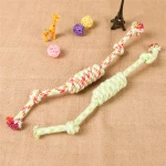 Dog Rope Toys for Aggressive Chewers Pet Cotton Rope Toys Teething Tug of Indestructible Chew Toys
