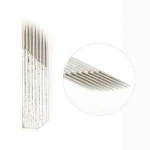 Double row 16Pin Needles Blade For Permanent Eyebrow Tattoo Needle Tips Manual Microblading Blades Fog Eyebrow