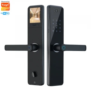 E-starri High Security Anti Theft WiFi Tuya Smart Door Lock With Camera Electronic Fingerprint Digital Smart Door Locks