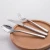 Eco Friendly Reusable Stainless Steel Spoon Fork and Knife 3 Pieces Kitchenaid Cutlery Set