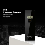 Eco-friendly room electric auto spray liquid perfume dispenser LCD air freshener machine home use aerosol dispenser