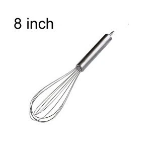 Egg Whisk Stainless Steel Balloon Wire Whisk  Egg Mixer for Kitchen