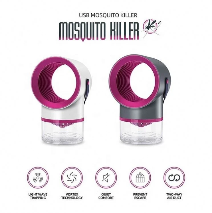 Electric Low-Voltage Ultraviolet USB Energy Power Saving Anti Insect LED Mosquito Trap Night Lamp