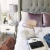Import Elegant design bedroom furniture rose gold leg nightstand bed side table from China