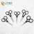 Import Eliter Amazon Hot Sell In Stock Black Rubberized Soft Touch Stainless Steel Eyebrow Scissors Safety Scissors Manicure Scissors from China