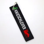 Embroidered key chain ,promotion key tag
