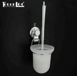 Endure Suction Cup Toilet Bowl Brush & Holder Set Toilet Brush Holder