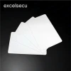 ESECU Micro Print Plastic PVC White Blank Card with Chip