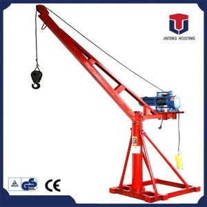 Excellent Design 500kg Lifting gear manually operated small portable tower crane