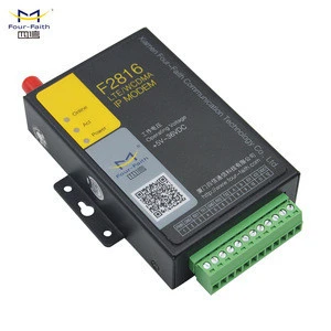 F2116 GPRS Modem with RS232, RS485 digital I/O and analog input Modbus RTU MQTT for monitoring meters