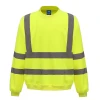 Factory Custom Autumn Construction Equipment Traffic Safety Reflective Sweatshirt
