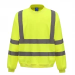 Factory Custom Autumn Construction Equipment Traffic Safety Reflective Sweatshirt