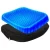 Import Factory Custom Breathable Honeycomb Design Absorbs Pressure Points Soft Gel Seat Cushion with Non-Slip Cover from China