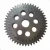Import Factory Customized High Precision Low Price  Powder metallurgy  Sinter Double Eight Hole Spur Gears For Roll Gate Controller from China