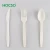 Factory direct disposable plastic fork spoon knife cutlery flatware for restaurant