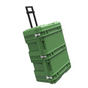 Factory Direct Large Military New Design Trolley Hard Case Foam Storage Tool Case