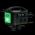 Factory direct portable 110V 120V 220V240V power bank station emergency portable power generator with LED light