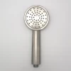 Factory Direct Sales 304 Stainless Steel Hand Held Shower Head Water Saving Hand Shower With Slicone Nozzle Outlets