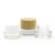 Import Factory Direct Sales 5/15/30/50/100g Bamboo Cover Cream Cream Bottle Glass Cream Bottle from China
