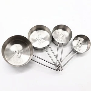 Factory direct selling stainless steel measuring cups set measuring tool