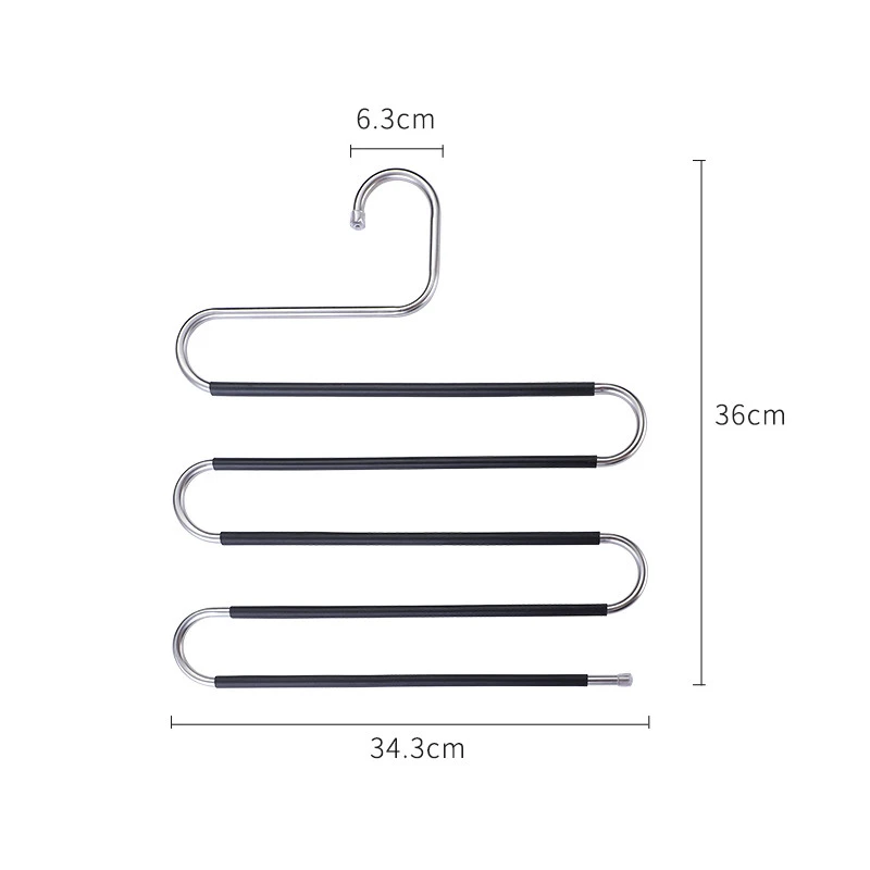 Factory direct supply multi-function display drying pants rack hanger / S types Trousers Rack / Trousers Hanger