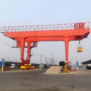 Factory double girder port container gantry crane price