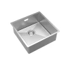 Factory Hot Sale Undermount Install Commercial Single Bowl Handmade Rectangular Stainless Steel Sink