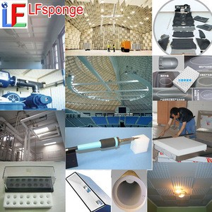 Factory Offering Wholesale Fireproof Absorption Sound Proof Soundproof Acoustic melamine foam Pane noise barrier sound isolation