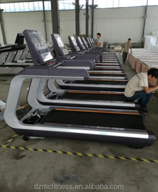 Factory price commercial treadmill with TV fitness machine/Strong and handsome healthy running machine