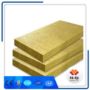 factory produce wall heat shrinking building material 50mm 80kg/m3 insulation rock wool board