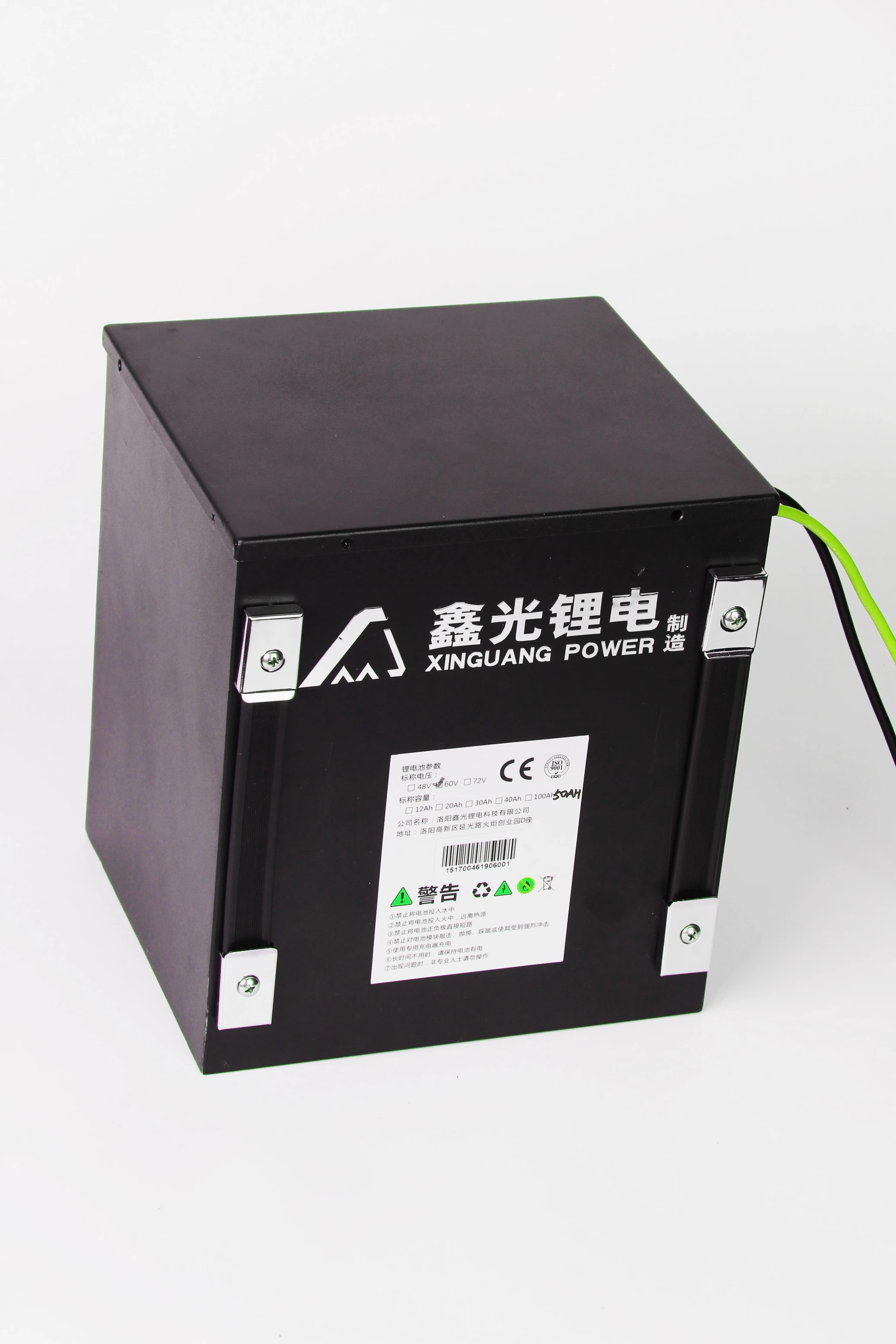 Factory real supply, electric motorcycle, bicycle battery 60V series 62AHLifepo4 ternary lithium