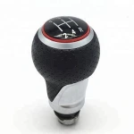 Factory Sales YUCHEN Car Shift Gear Knob With Red Ring for Audi A4 S4 B8 8K / A5 8T / Q5 8R/ S-LINE (2007-2015)