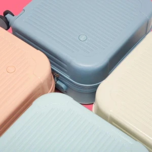 Factory wholesale 18 inch abs pc directly carryon the plane boarding luggage for girls