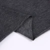 Factory wholesale fdy polyester brush knitted fabric for mens shirts elastic tube tops