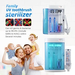 Family use UV Toothbrush sterilizer sanitizer
