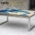 Import fantastic blue exposy filled custom cut travertine marble table top from China