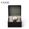 FANXI high quality new arrival black PU custom made watch boxes for gift and package