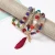 Import Fashion Bohemian beads bracelets Elastic beads bracelet feather Charm bracelet set  XY2791 from China