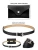 Import Fashion Leather Belt Fanny Pack Waist Pouch Mini Purse Travel Cell Phone Bag from China