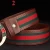 Import fashion leather pu custom designer belts famous brands for men from China