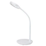 Fashion led table lamp magnifying eye protection gooseneck magnifier glass for old man reading led desk lamp
