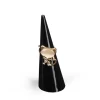 Fashion Popular Mini Acrylic Jewelry Finger Ring Holder Triangle cone Jewelry Display Shelf Rack Stand