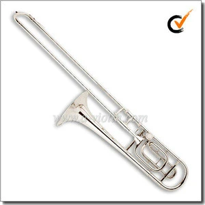 F/Bb Key Silver Lacquer Tenor Trombone With ABS Case (TB9133G)