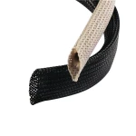 Flame-retardant Expandable braided PET cable protection sleeve