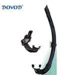 Flexible semi rigid shape diving snorkels equipment silicone rubber snorkel mouthpiece