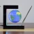 Import floating globe, office desk display magnetic levitating and rotatig earth globe ball with pen holder, cool and educational gift from China