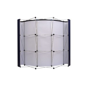 Folding advertising booth backdrop wall stand trade show pop up standing display
