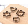 Food Grade Different Shapes Stainless Steel Multi Cookie Cutter,Biscuit Moldl,Sandwich Cutter Set 12