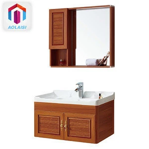 Foshan aolaisi aluminum hotel cheap used bathroom  vanity mirror cabinets