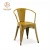 Import Foshan furniture supplier High quality stackable metal chair restaurant used dining chair from China